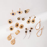 Sterling Silver Tiger's Eye Earrings – exuding a vintage and luxurious vibe!