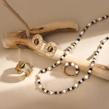 Sterling Silver Tiger's Eye Earrings – exuding a vintage and luxurious vibe!