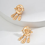 S925 Sterling Silver Vintage Zircon Earrings