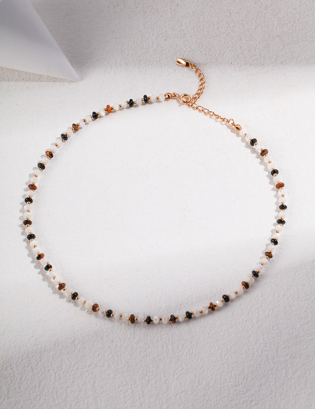 Silver Tiger Eye Necklace