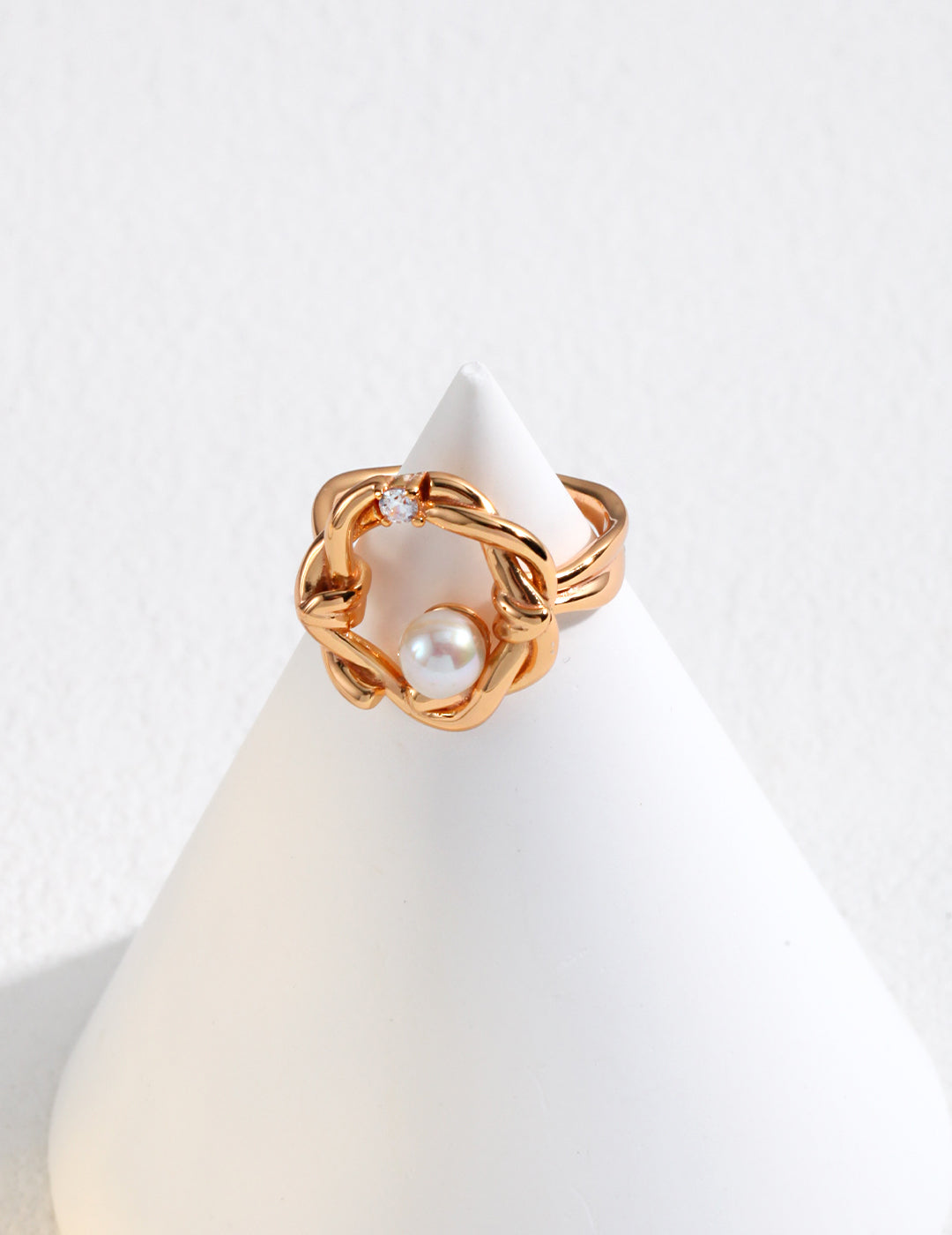 Sterling Silver Pearl Ring