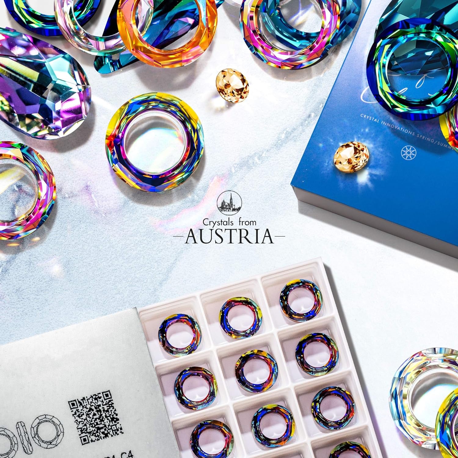 "Rise from the Ashes" Phoenix Bracelet Made with Crystals from Austria, Adjustable Bangle Bracelet for Women 7"+2", Packaged with Jewelry Box, Birthday Gift for Women, Symbol of Luck and Renewal